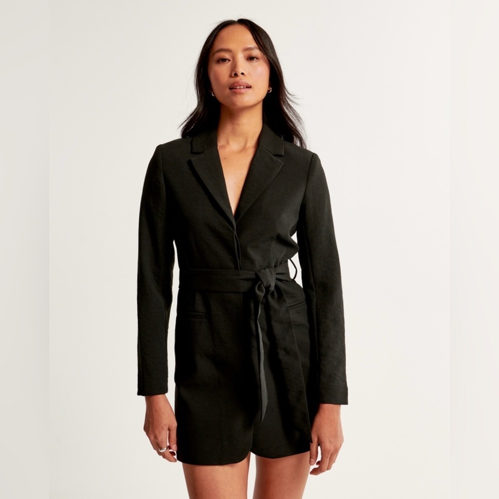 Abercrombie Crepe Blazer Dress- XLT